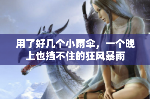 用了好幾個(gè)小雨傘，一個(gè)晚上也擋不住的狂風(fēng)暴雨