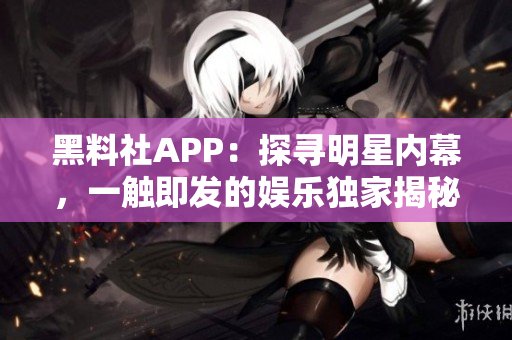黑料社APP：探尋明星內(nèi)幕，一觸即發(fā)的娛樂獨家揭秘！
