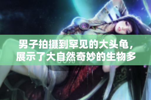 男子拍攝到罕見的大頭龜，展示了大自然奇妙的生物多樣性
