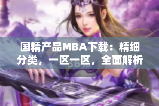 國精產(chǎn)品MBA下載：精細(xì)分類，一區(qū)一區(qū)，全面解析三區(qū)戰(zhàn)略