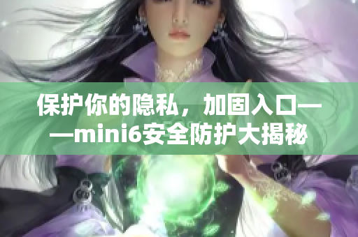 保護你的隱私，加固入口——mini6安全防護大揭秘