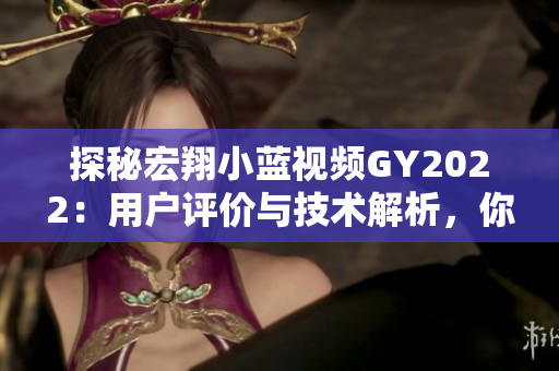探秘宏翔小藍視頻GY2022：用戶評價與技術解析，你不容錯過的全新體驗！