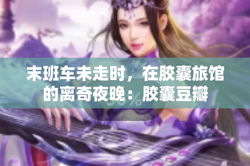 末班車未走時，在膠囊旅館的離奇夜晚：膠囊豆瓣