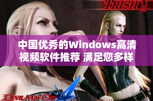 中國優(yōu)秀的Windows高清視頻軟件推薦 滿足您多樣化需求