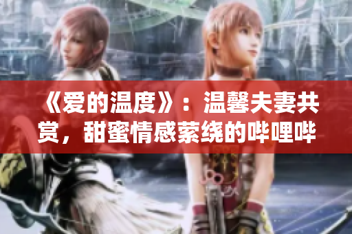 《愛的溫度》：溫馨夫妻共賞，甜蜜情感縈繞的嗶哩嗶哩電視劇