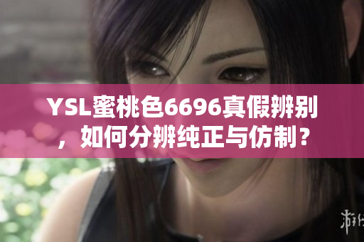 YSL蜜桃色6696真假辨別，如何分辨純正與仿制？
