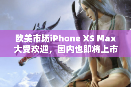 歐美市場(chǎng)iPhone XS Max大受歡迎，國(guó)內(nèi)也即將上市