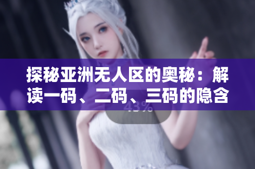 探秘亞洲無人區(qū)的奧秘：解讀一碼、二碼、三碼的隱含含義