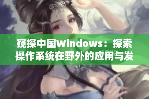 窺探中國(guó)Windows：探索操作系統(tǒng)在野外的應(yīng)用與發(fā)展