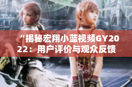 “揭秘宏翔小藍(lán)視頻GY2022：用戶評(píng)價(jià)與觀眾反饋如何？”