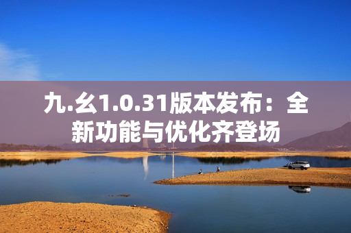 九.幺1.0.31版本發(fā)布：全新功能與優(yōu)化齊登場