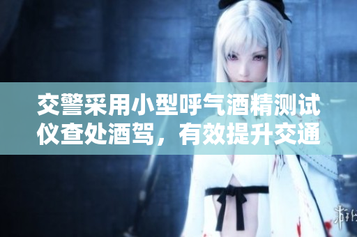 交警采用小型呼氣酒精測試儀查處酒駕，有效提升交通安全水平