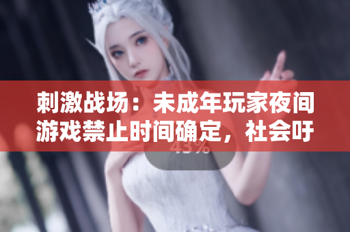刺激戰(zhàn)場(chǎng)：未成年玩家夜間游戲禁止時(shí)間確定，社會(huì)吁限制青少年游戲時(shí)間