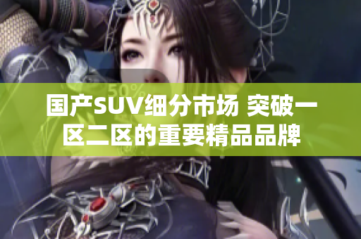 國產(chǎn)SUV細分市場 突破一區(qū)二區(qū)的重要精品品牌