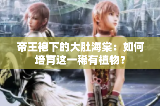 帝王袍下的大肚海棠：如何培育這一稀有植物？