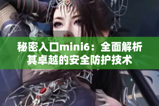 秘密入口mini6：全面解析其卓越的安全防護技術(shù)