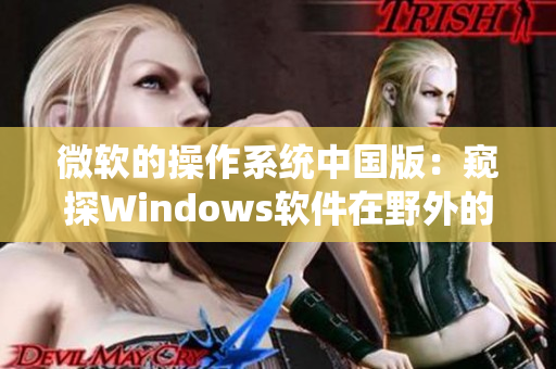 微軟的操作系統(tǒng)中國版：窺探Windows軟件在野外的應用與挑戰(zhàn)