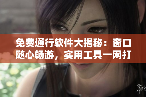 免費通行軟件大揭秘：窗口隨心暢游，實用工具一網(wǎng)打盡