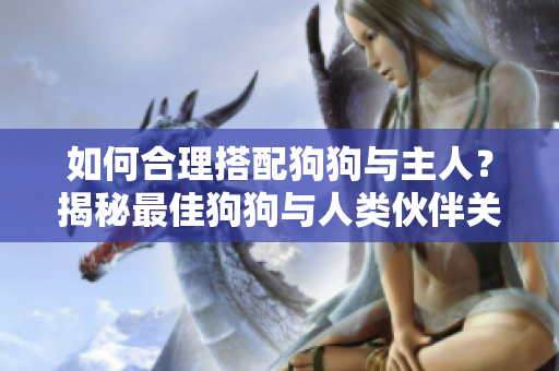 如何合理搭配狗狗與主人？揭秘最佳狗狗與人類伙伴關(guān)系的秘密