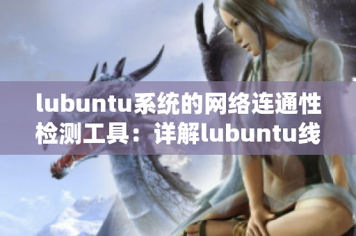 lubuntu系統(tǒng)的網(wǎng)絡(luò)連通性檢測工具：詳解lubuntu線路檢測1