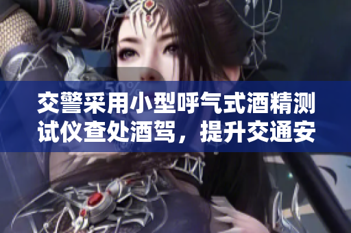 交警采用小型呼氣式酒精測(cè)試儀查處酒駕，提升交通安全