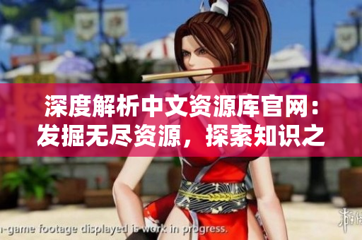 深度解析中文資源庫官網(wǎng)：發(fā)掘無盡資源，探索知識之源