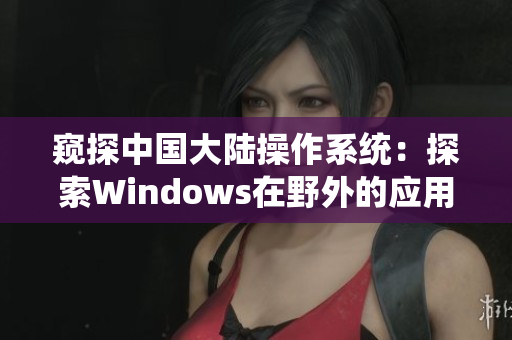 窺探中國大陸操作系統(tǒng)：探索Windows在野外的應用與發(fā)展