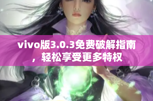 vivo版3.0.3免費破解指南，輕松享受更多特權(quán)