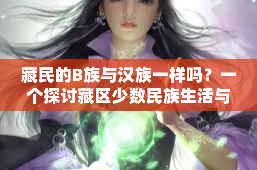 藏民的B族與漢族一樣嗎？一個探討藏區(qū)少數(shù)民族生活與漢族文化差異的研究