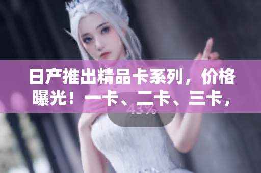 日產(chǎn)推出精品卡系列，價格曝光！一卡、二卡、三卡，你猜猜價格是多少？