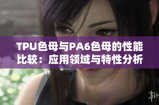 TPU色母與PA6色母的性能比較：應用領(lǐng)域與特性分析