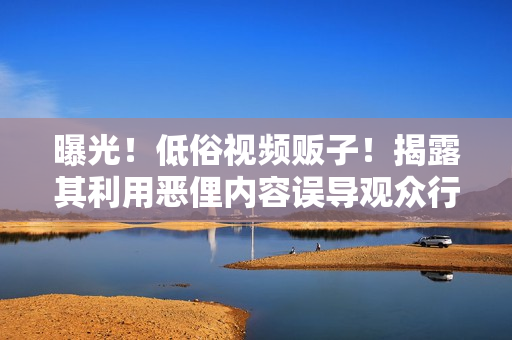 曝光！低俗視頻販子！揭露其利用惡俚內(nèi)容誤導觀眾行為