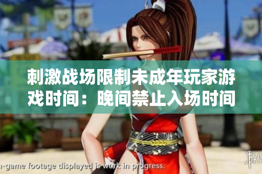 刺激戰(zhàn)場限制未成年玩家游戲時(shí)間：晚間禁止入場時(shí)間點(diǎn)揭曉