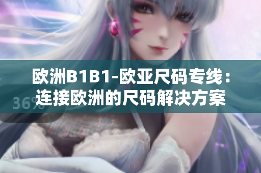歐洲B1B1-歐亞尺碼專線：連接歐洲的尺碼解決方案