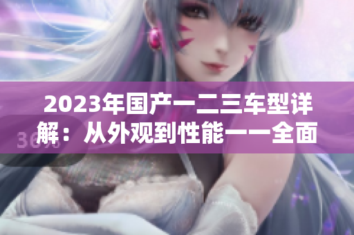 2023年國(guó)產(chǎn)一二三車型詳解：從外觀到性能一一全面比較