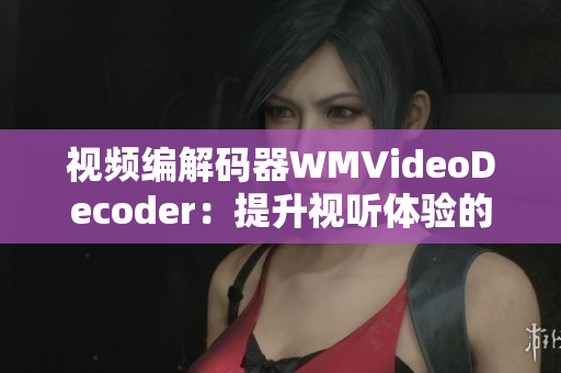視頻編解碼器WMVideoDecoder：提升視聽(tīng)體驗(yàn)的必備利器