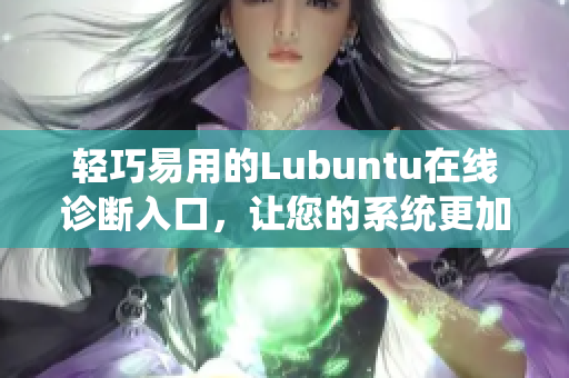輕巧易用的Lubuntu在線診斷入口，讓您的系統(tǒng)更加高效