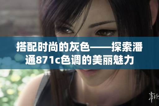 搭配時尚的灰色——探索潘通871c色調的美麗魅力