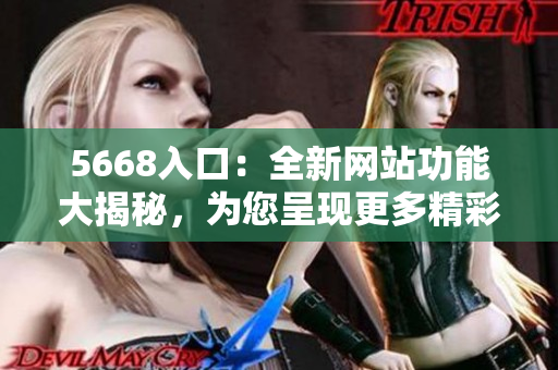 5668入口：全新網(wǎng)站功能大揭秘，為您呈現(xiàn)更多精彩！