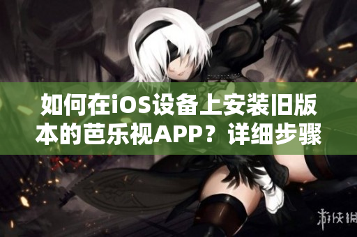 如何在iOS設(shè)備上安裝舊版本的芭樂視APP？詳細(xì)步驟全解析