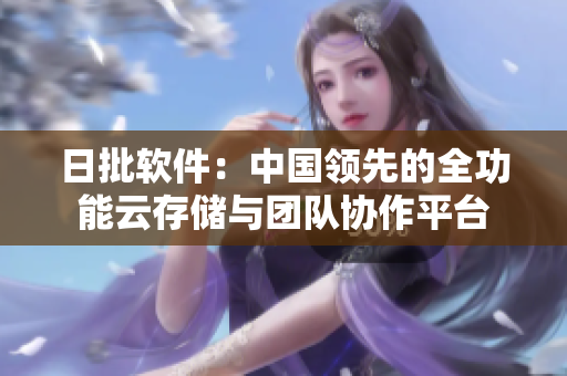 日批軟件：中國(guó)領(lǐng)先的全功能云存儲(chǔ)與團(tuán)隊(duì)協(xié)作平臺(tái)