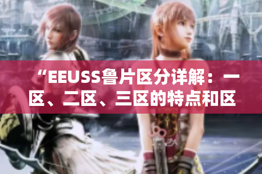 “EEUSS魯片區(qū)分詳解：一區(qū)、二區(qū)、三區(qū)的特點和區(qū)別”