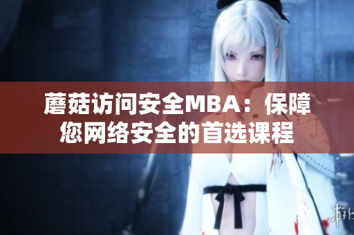 蘑菇訪問安全MBA：保障您網(wǎng)絡(luò)安全的首選課程