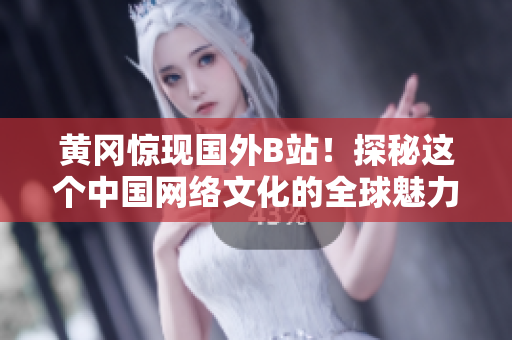 黃岡驚現(xiàn)國外B站！探秘這個中國網(wǎng)絡(luò)文化的全球魅力