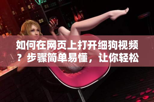 如何在網(wǎng)頁(yè)上打開(kāi)細(xì)狗視頻？步驟簡(jiǎn)單易懂，讓你輕松暢享。