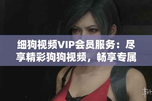 細(xì)狗視頻VIP會員服務(wù)：盡享精彩狗狗視頻，暢享專屬特權(quán)