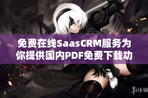 免費在線SaasCRM服務為你提供國內PDF免費下載功能