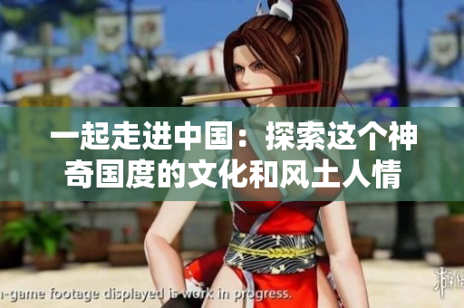 一起走進中國：探索這個神奇國度的文化和風(fēng)土人情