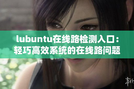 lubuntu在線路檢測(cè)入口：輕巧高效系統(tǒng)的在線路問題排查入口