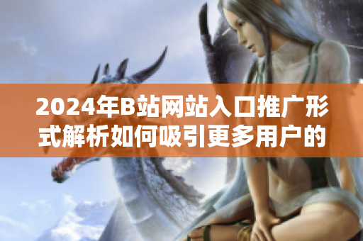 2024年B站網(wǎng)站入口推廣形式解析如何吸引更多用戶的注意力